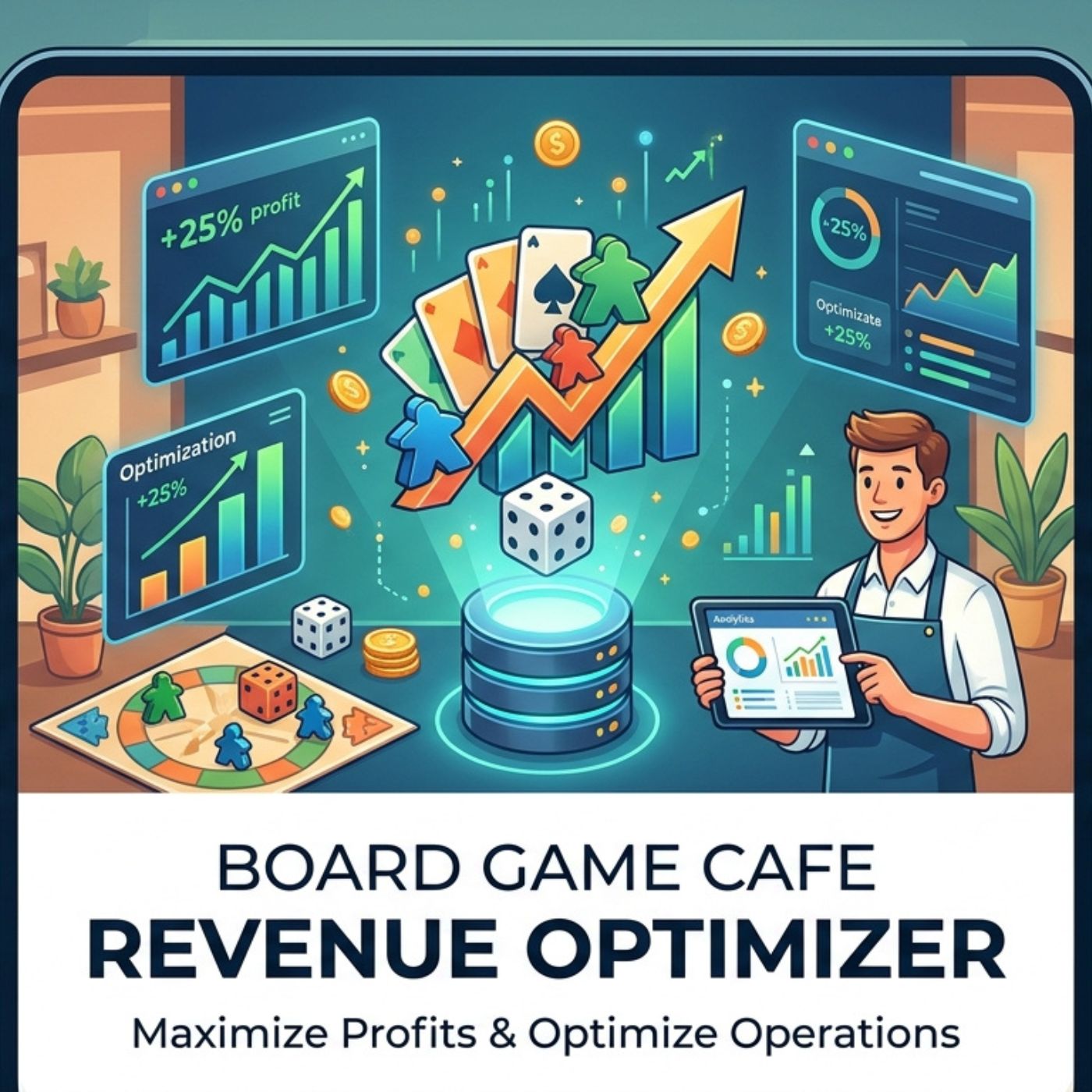 Boardgame Cafe Revenue Optimizer
