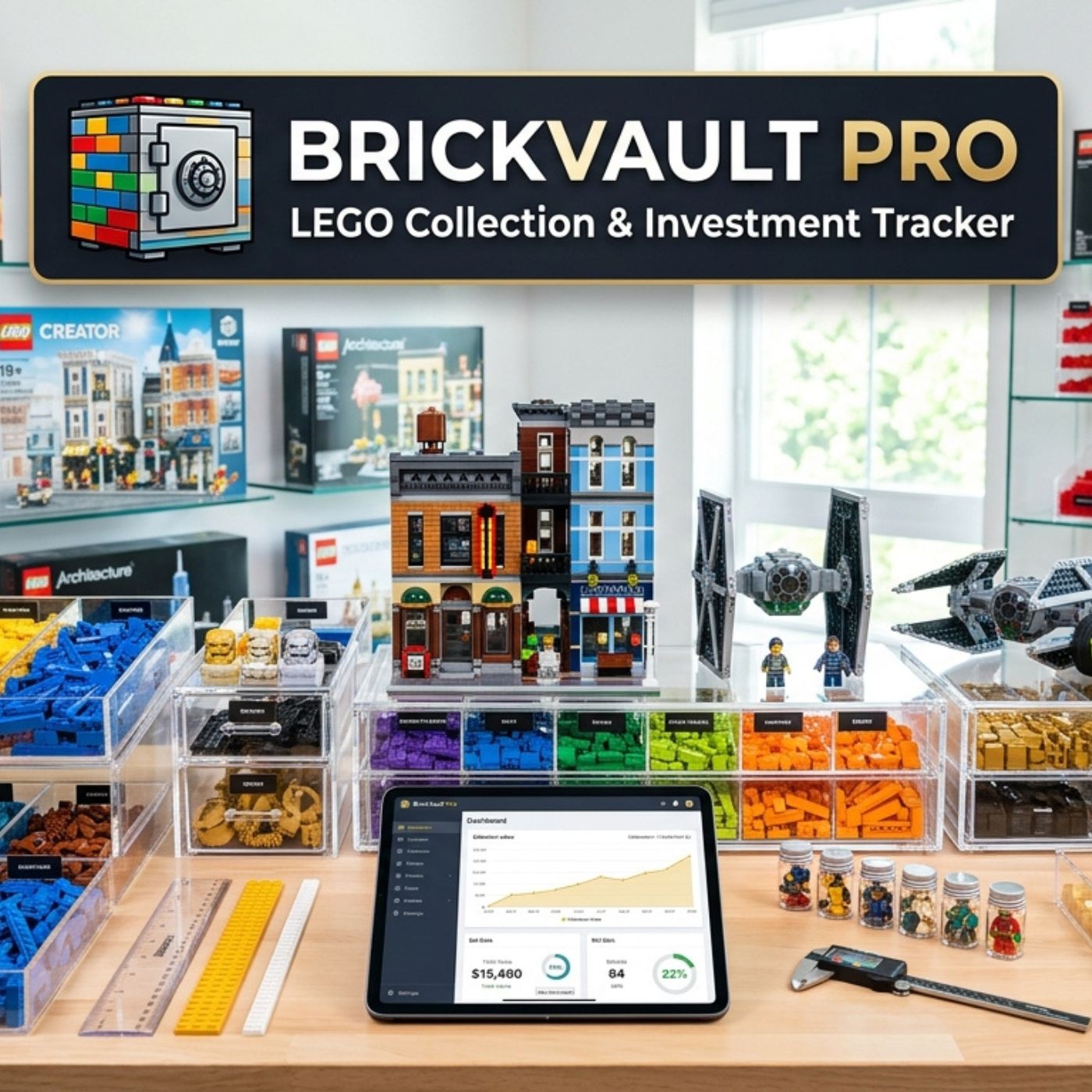 BrickVault Pro — LEGO Collection and Investment Tracker
