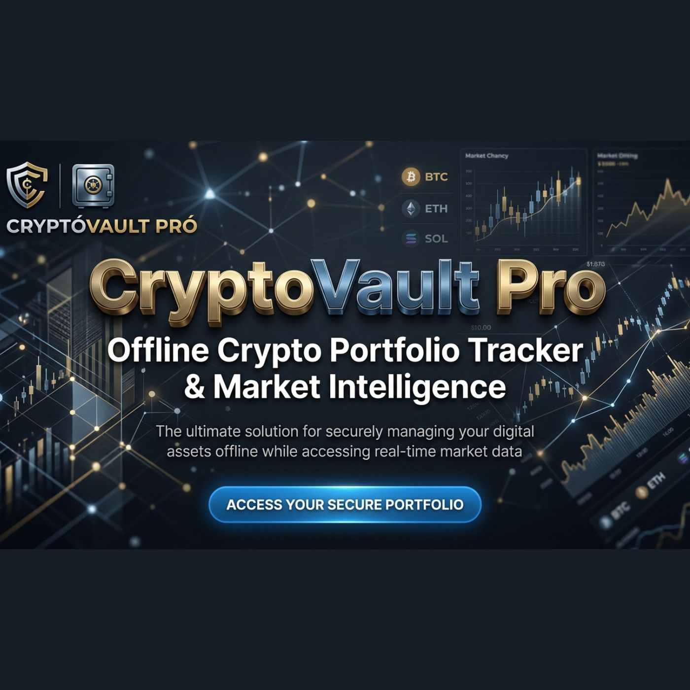 CryptoVault Pro — Crypto Portfolio Tracker and Tax Calculator