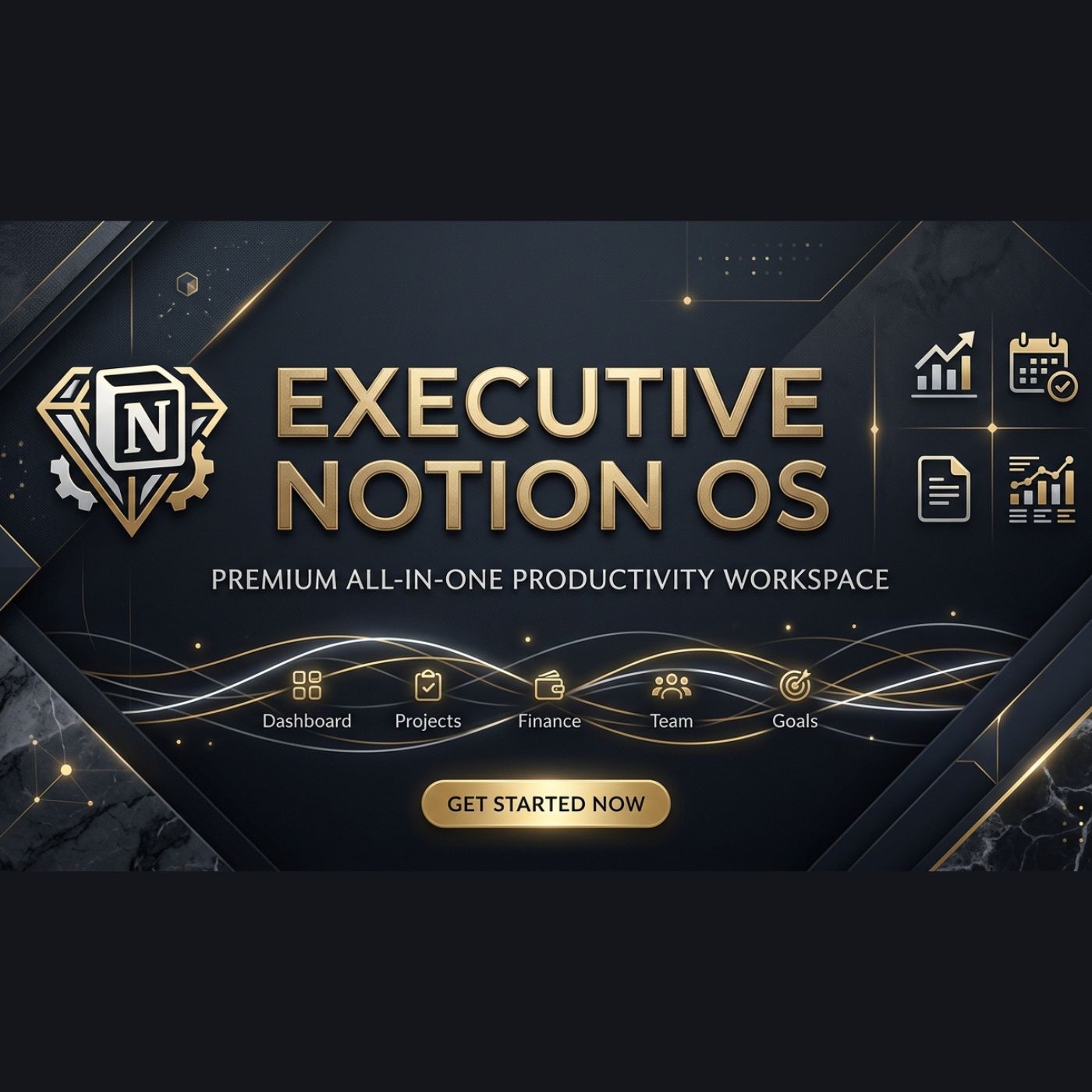 The Executive Notion OS premium all-in-one workspace