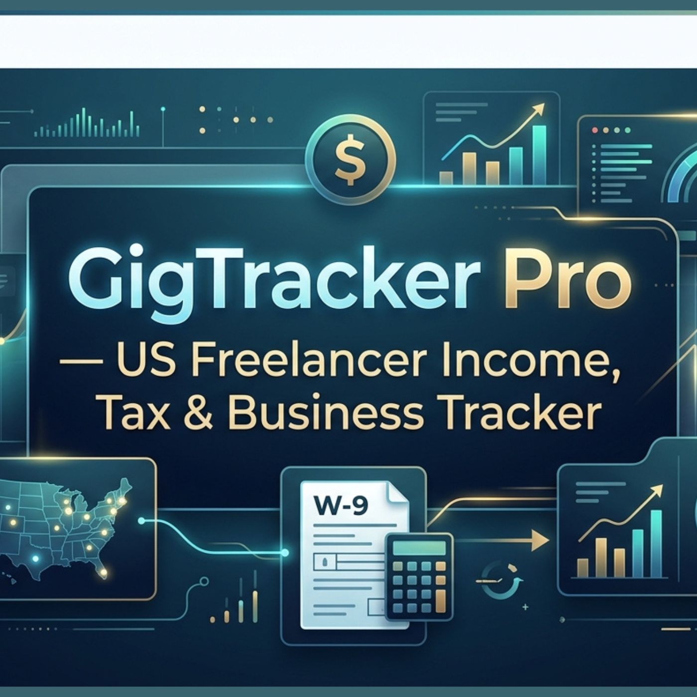 GigTracker Pro US freelancer income and tax tracker