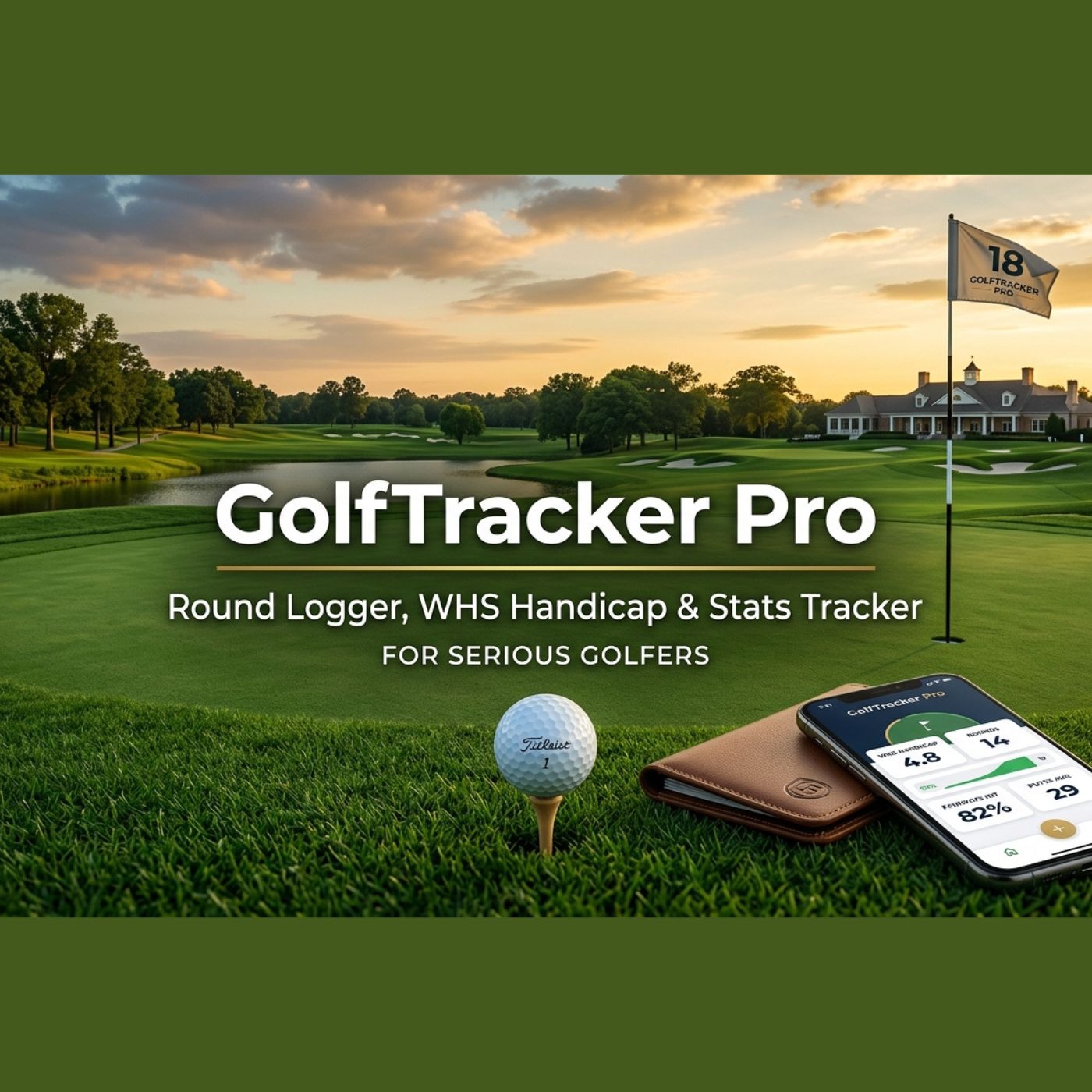 GolfTracker Pro — Round Logger, WHS Handicap and Stats Tracker