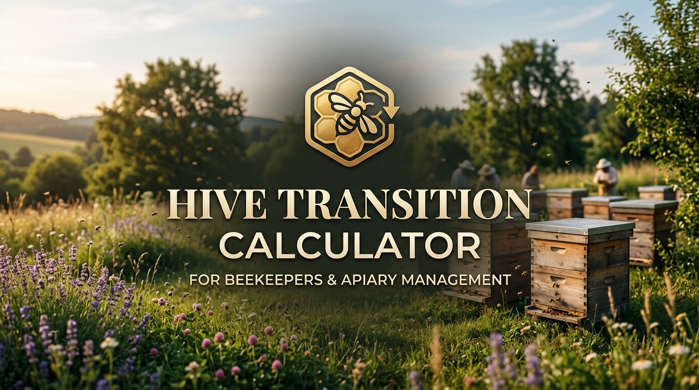 Hive Transition Calculator for beekeepers