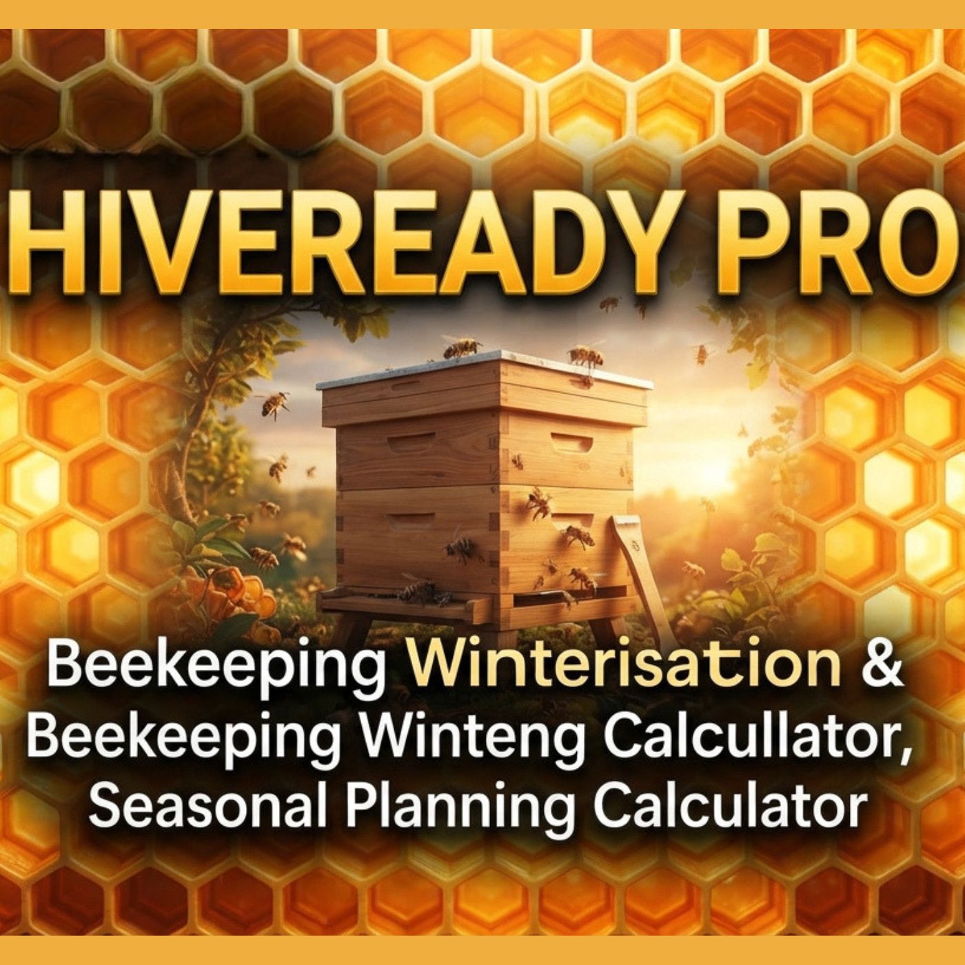 HiveReady Pro — Beekeeping Winterisation & Seasonal Planning Calculator