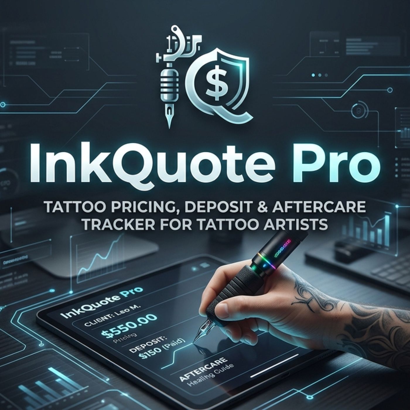 InkQuote Pro — Tattoo Studio Pricing and Deposit Tracker