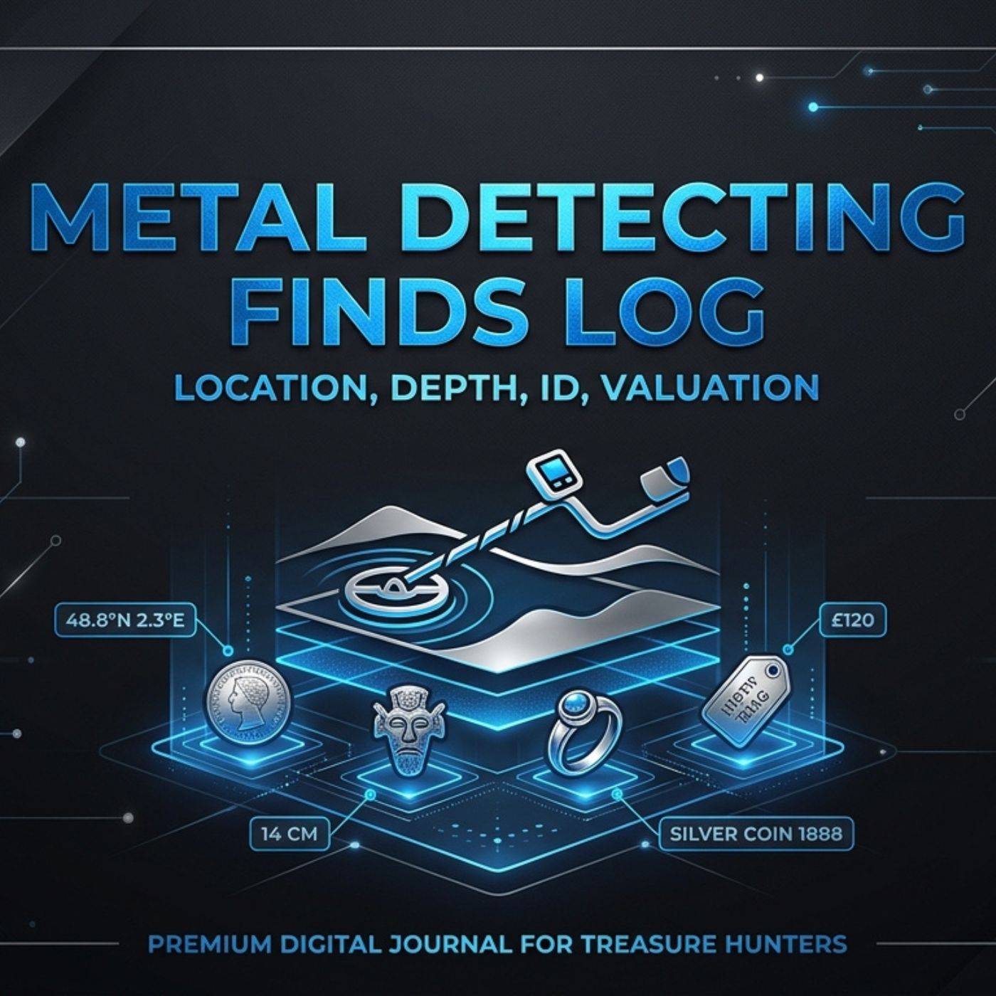 Metal Detecting Finds Log — Finds, Sites and Valuation Tracker