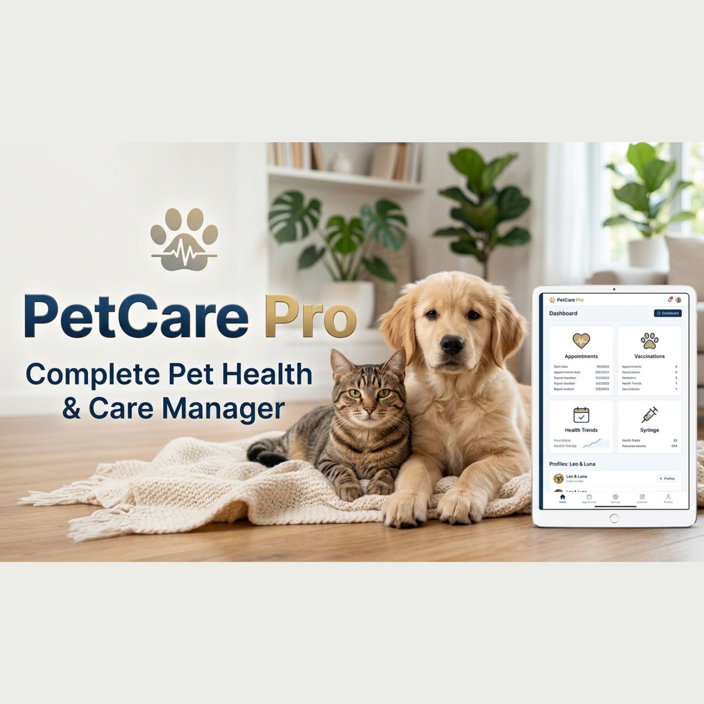 PetCare Pro — Complete Pet Health and Care Manager