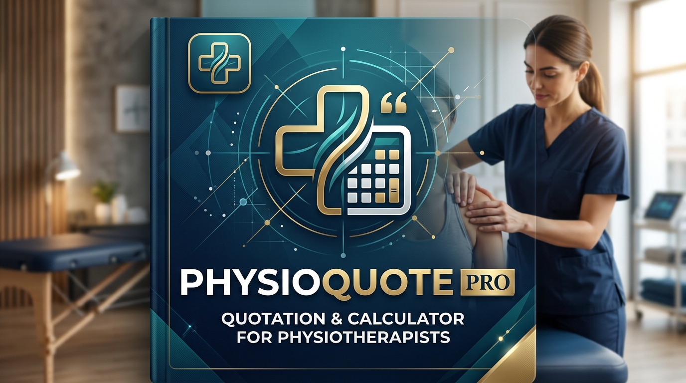 PhysioQuote Pro treatment quoting for physiotherapists