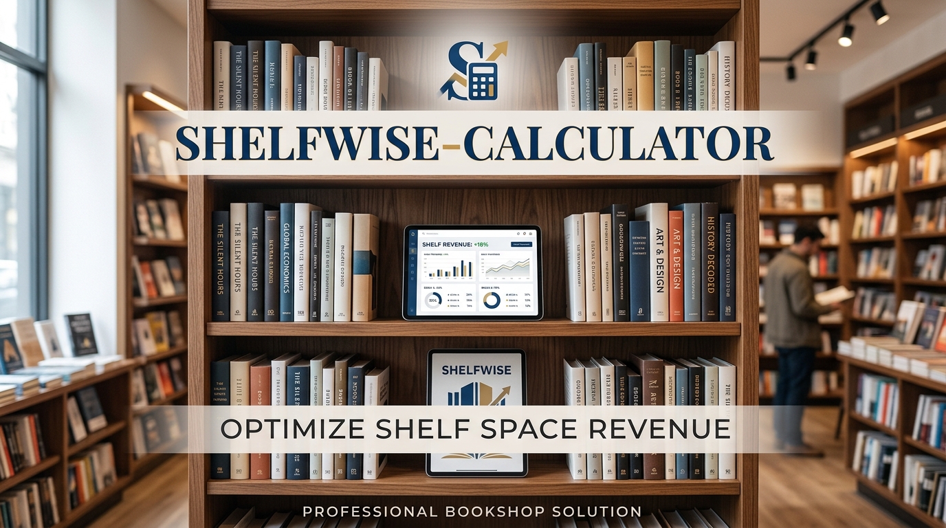 ShelfWise Calculator bookstore shelf space optimiser