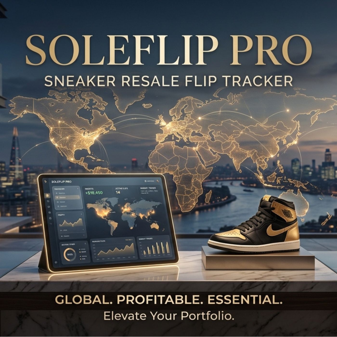 SoleFlip Pro — Sneaker Resale Flip Tracker