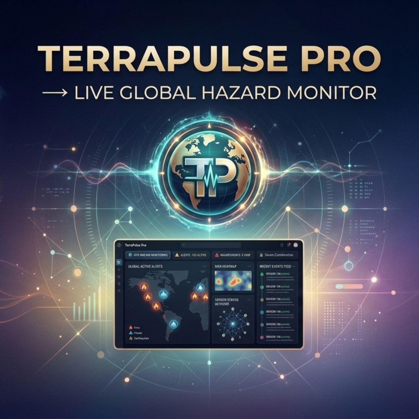 TerraPulse Pro — Live Global Hazard Monitor