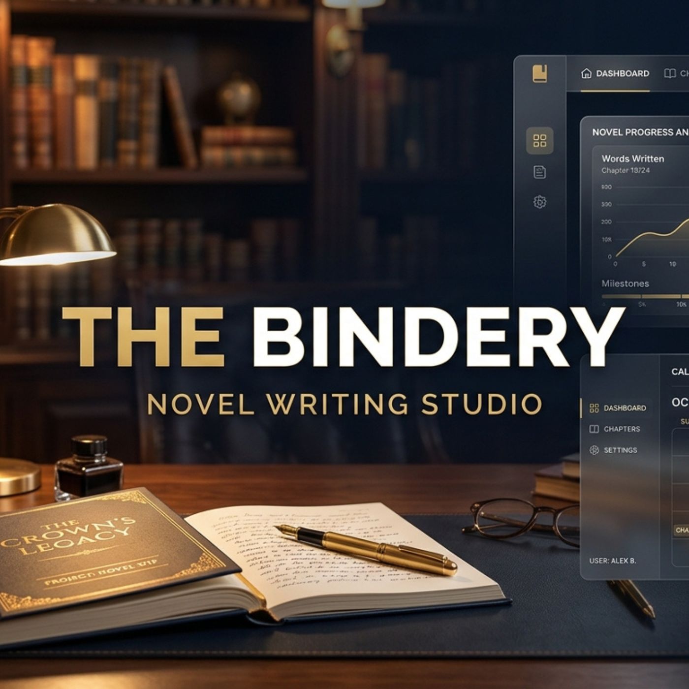The Bindery — Scrivener-Style Novel Writing Studio