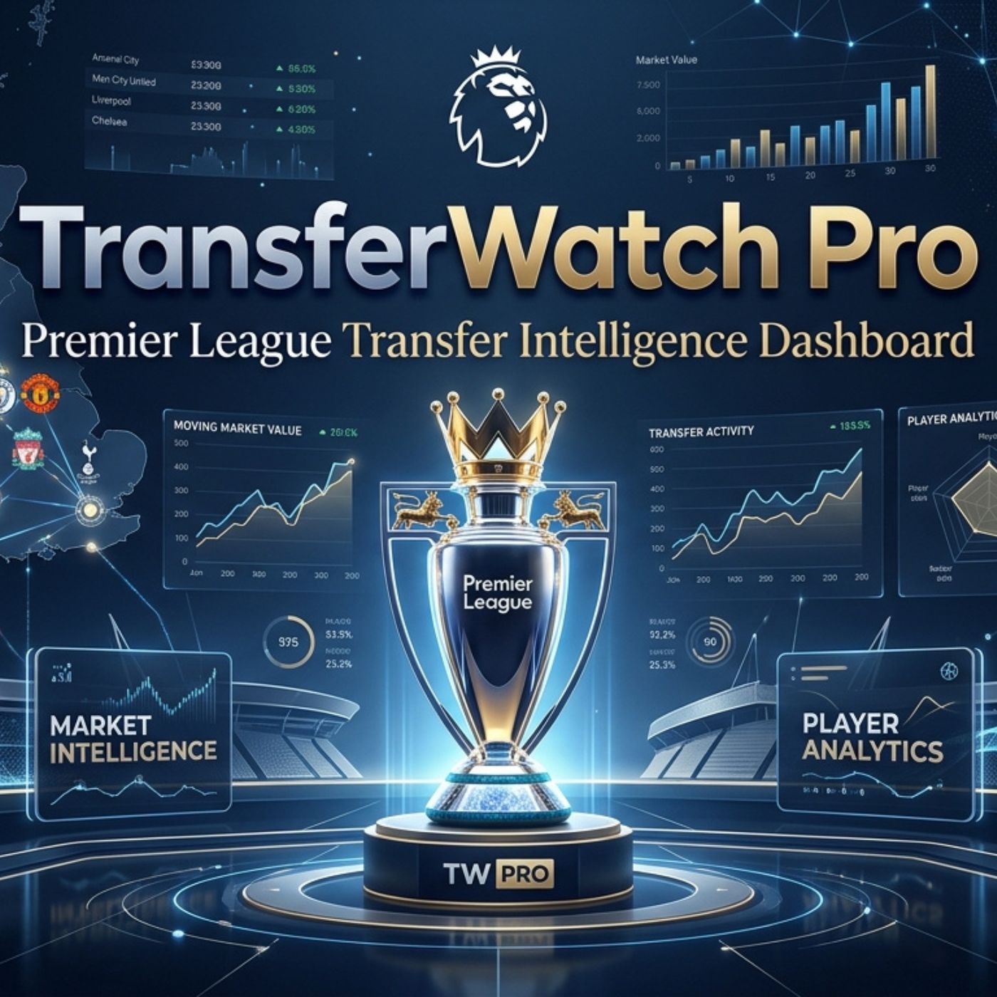 TransferWatch Pro — Premier League Transfer Intelligence Dashboard