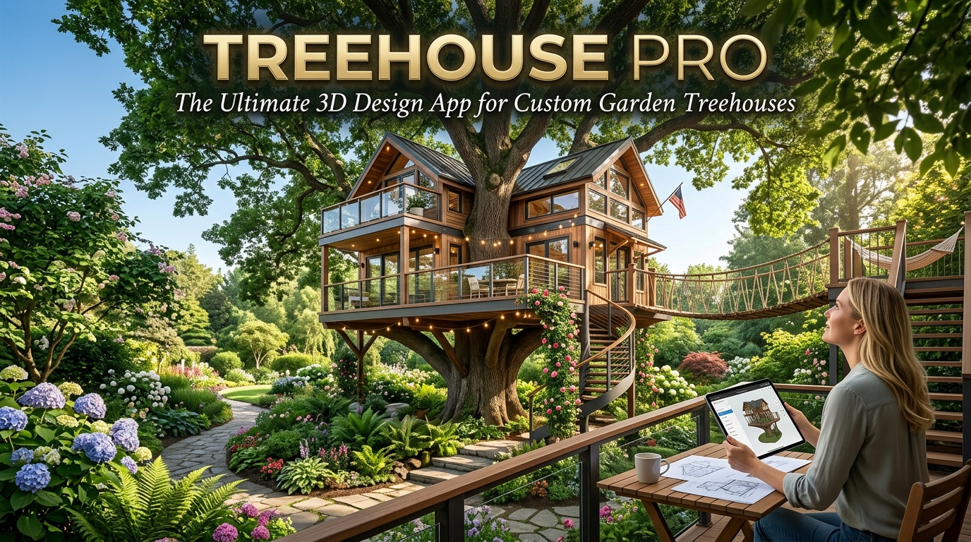 Treehouse Pro 3D treehouse planner and builder