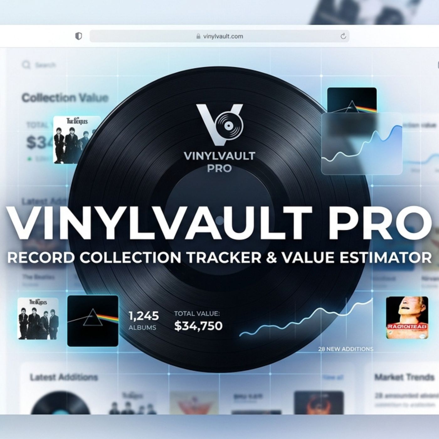 VinylVault Pro — Record Collection Tracker and Value Estimator