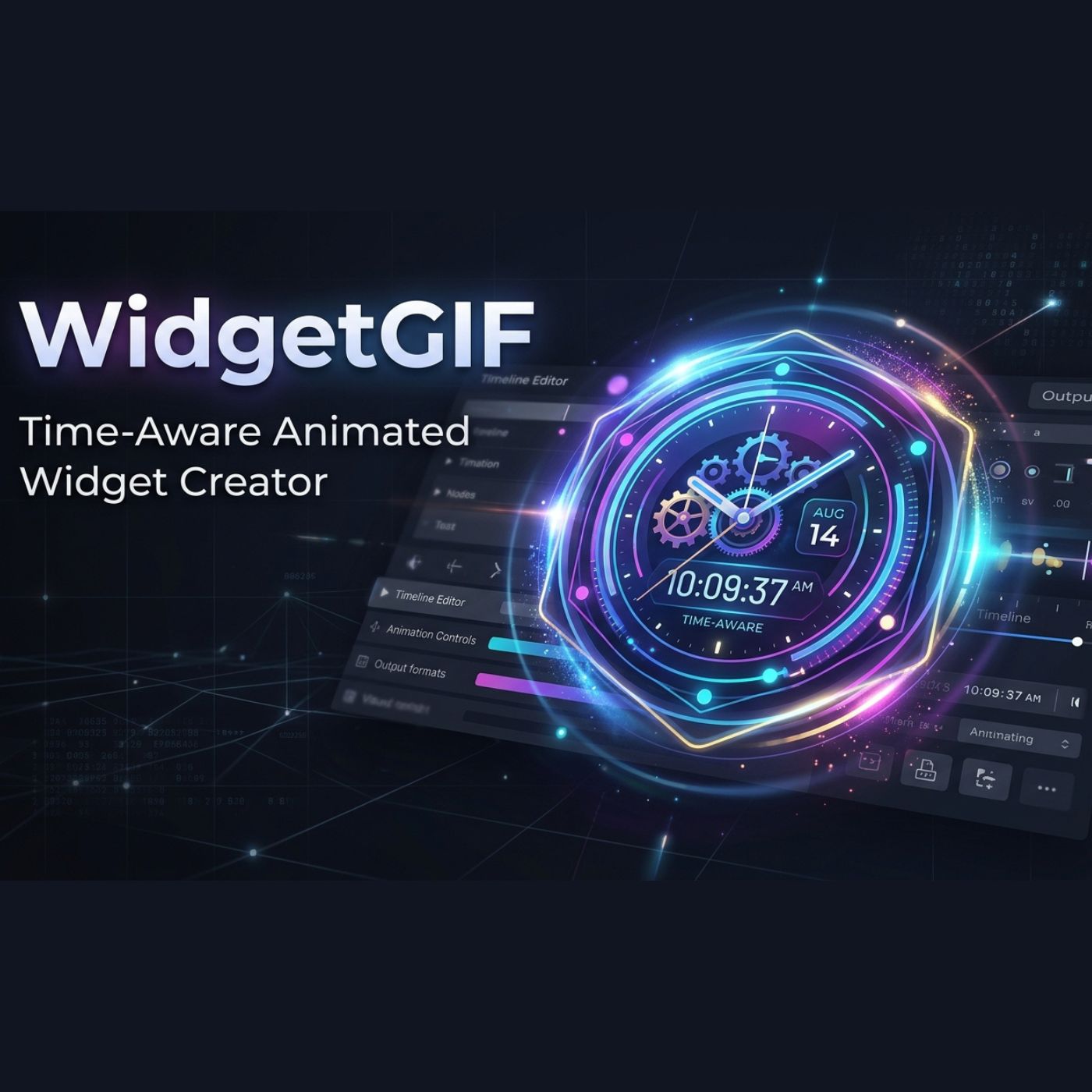 WidgetGIF time-aware animated widget creator